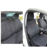 Daewoo Racer Oto Koltuk Minderi Ön Arka 5'li Set Fivestar Siyah SCR