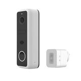 Daewoo Wifi Görüntülü Kapı Telefonu Ve Kapı Zili Db502w - Hareket Algılama, Dahili Pil - Ziyaretçilere Ve Ardından Telefonunuza Yanıt Verin - Amazon Alexa, Google Assistant İle Uyumlu
