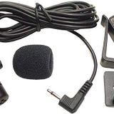 Dafalip Mikrofon Mikrofon 2.5mm Pioneer DMH-1500NEX, MVH1400NEX, AVH-1400NEX, AVH-2400NEX, AVH-2500NEX, AVH-W4500NEX, AVH-W4400NEX, AVH-220EX, MVH-300EX In-Dash DVD/CD Araç Stereo Alıcısı için Uyumlu