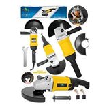 Daflong Büyük Boy 180Mm Taşlama Makinesi Metal Kesme Spiral Jet Taşı 180Mm Taş-Sarı