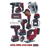 DAFLONG PRO 6'LI 4 BATARYALI TAŞIMA ÇANTALI İNŞAAT SETİ SUNTA KESME+DEKUPAJ MAKİNASI DFL-288