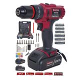 DAFLONG PRO BAKIR SARGILI 21V 84 PARÇA ÇEİLK MANDREN ÇİFT AKÜLÜ ŞARJLI DARBELİ MATKAP DFL-5