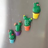 Dafniart 3 Lü_4 Lü Ve 5 Li Magnet Süs 3_4 cm Çok Renkli 3 lü çiçek magnet 3_4 cm
