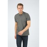 Dafron Classic Polo Yaka Pike Antrasit Erkek T-shirt