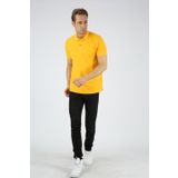 Dafron Classic Polo Yaka Pike Gri Erkek T-shirt