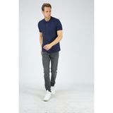 Dafron Classic Polo Yaka Pike Lacivert Erkek T-shirt