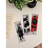 Dağ Teknoloji Anime Savaşçı Temalı Dekoratif Kitap Ayracı Seti 3’lü Özel Tasarım Manga Kitap Ayracı Bookmark