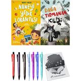 Dağa Tırmanan Kedi ve Naneyi Yedik Lokantası 2'li Set + Hediyeli
