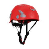 Dağcı Tırmanma Bareti Kırmızı Renk Baş Koruyucu Kask Ce En12492 Sertifikalı 51-62 Cm Ayarlanabilir