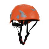 Dağcı Tırmanma Bareti Turuncu Renk Baş Koruyucu Kask CE En12492 Sertifikalı 51-62 cm Ayarlanabilir
