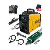 Dager MMA250 250 Amper İnverter Mini Çanta Kaynak Makinesi Seti | IGBT | Dijital Ekran | Elektrod + Maske