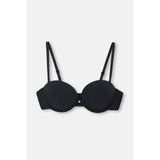 Dagi 1080KC Lily Siyah Straplez Push-Up Destekli Sütyen