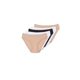 Dagi 5113Kc Classic Slip 5'Li Kadın, İç Çamaşırı Ve Giyim, Çok Renkli (Karışık 004), 36 (Üretici Ölçüsü: 36)