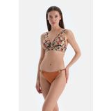 Dagi Açık Kahve Normal Bel Bikini Alt