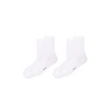 Dagi Aksesuar Erkek 2'li Basic Spor Çorap, Pamuklu, Örme, Beyaz, ST