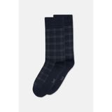Dagi Bambu Ekoseli Çorap 39-41, 39-41, E069135, Lacivert, erkek