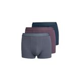 Dagi Boxer 3'lü Pamuk Mavi-Mor Beden, XL, 5210, Mavi-Mor, erkek