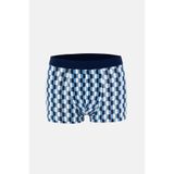 Dagi Boxer 5210 Desenli Pamuk Beden, M, 5210 Desenli, Lacivert, erkek