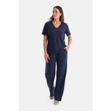 Dagi Cepli Basic Modal Pantolon, XXL, 26SW15420BB, Lacivert, Kadın