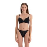 Dagi Dantelli Brazilian Külot, M, Dantelli Brazilian Külot, Siyah, kadın