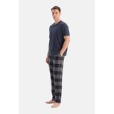 Dagi Ekoseli Viskon Dokuma Pijama Altı, L, Ekoseli Viskon Dokuma Pantolon, Multicolor, Erkek, 300
