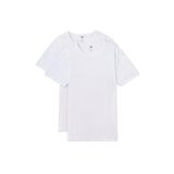 Dagi Erkek D1160 O Yaka T-Shırt 2'li, Pamuklu, Beyaz, 2XL