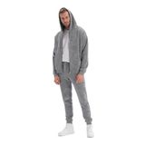 Dagi Erkek Jakarlı Jogger Eşofman Alt, Pamuklu, Örme, Gri, 2XL, GR