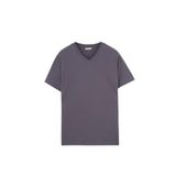 Dagi Erkek T-Shirt, Örme, Antrasit, S