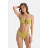 Dagi Fıstık Yeşili Normal Bel Bikini Alt