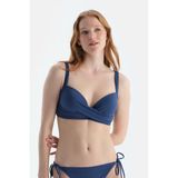 Dagi Indigo Kaplı Bikini Üstü - 42