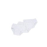 Dagi K017Y0030 Beyaz 3'lü Penye Kız Çocuk Slip Külot