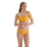 Dagi Kadın 2 cm Bikini Alt, Örme, Sarı, 38