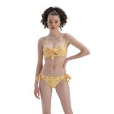 Dagi Kadın 4 cm Bikini Alt, Örme, Sarı, 44