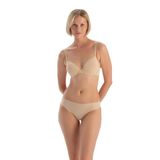 Dagi Kadın 5144Kc Lazer Kesim Brazilian Külot, Örme, Ten, S