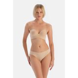 Dagi Kadın 5145Kc Lazer Kesim Brief Külot, Örme, Ten, S