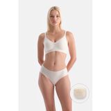 Dagi Kadın 5150Kc Katlanır Hipster Külot & Travel Collection, Örme, Ekru, S-M, S/M