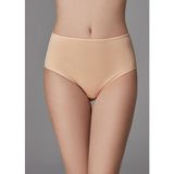 Dagi Kadın B0169276 3 'lü Bato Kadın Slip Külot - Beyaz - Siyah - Gülkurusu - 42