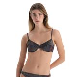 Dagi Kadın Balenli Bikini Üst, Örme, Çok Renkli, 36