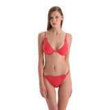 Dagi Kadın Balenli Bikini Üst, Örme, Kırmızı, 36