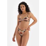 Dagi Kadın Bikini Üst, Örme, Kahve, 36
