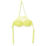 Dagi Kadın Halter Yaka Bikini Üst, Örme, Fıstık Yeşili, 34