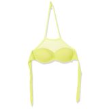 Dagi Kadın Halter Yaka Bikini Üst, Örme, Fıstık Yeşili, 36