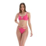 Dagi Kadın İp Det. Brazilian Bikini Alt, Örme, Fuşya, 36