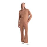Dagi Kadın Örgü Detaylı Pantolon, Örme, Triko, Mocha, M