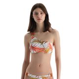 Dagi Kadın Tek Omuz Bikini Üst, Örme, Çok Renkli, 36