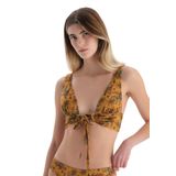 Dagi Kadın Üçgen Geniş Bikini Üst, Örme, Çok Renkli, 40