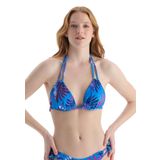 Dagi Kadın Üçgen Küçük Bikini Üst, Örme, Çok Renkli, 36