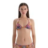 Dagi Kadın Üçgen Küçük Bikini Üst, Örme, Mor, 36