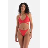 Dagi Kırmızı Boyundan Bağlı Bikini Üst - 36