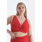 Dagi Kırmızı Korseli Toparlayıcı Bikini Üst - 40